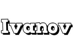 Ivanov snowing logo