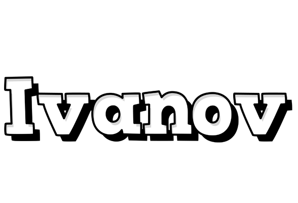 Ivanov snowing logo