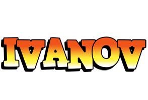 Ivanov sunset logo