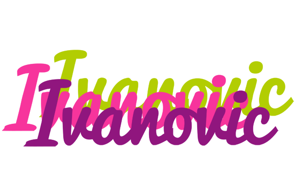 Ivanovic flowers logo