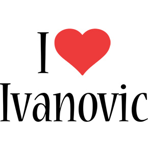 Ivanovic i-love logo