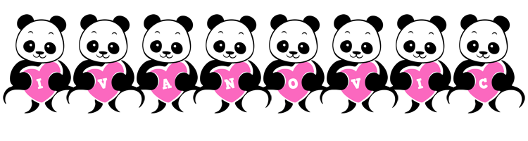 Ivanovic love-panda logo