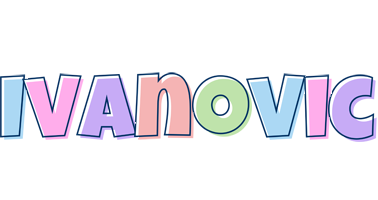 Ivanovic pastel logo