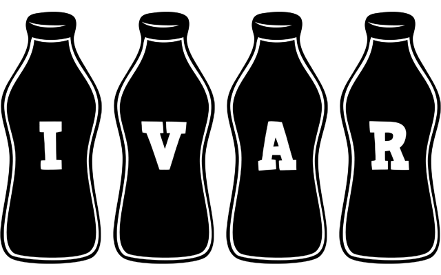 Ivar bottle logo