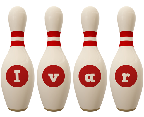 Ivar bowling-pin logo