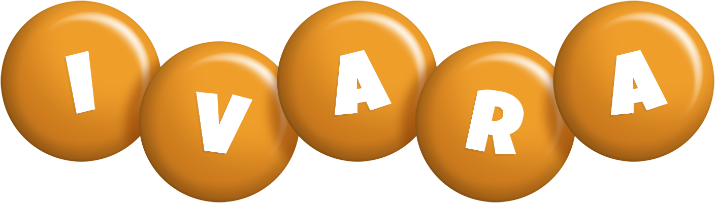 Ivara candy-orange logo