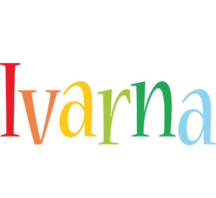 Ivarna birthday logo