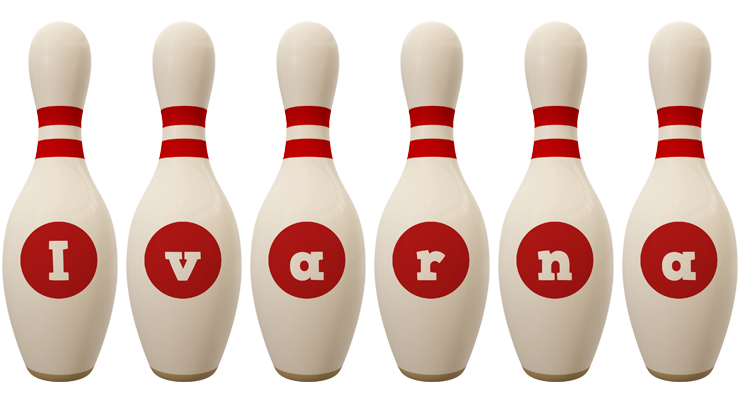 Ivarna bowling-pin logo
