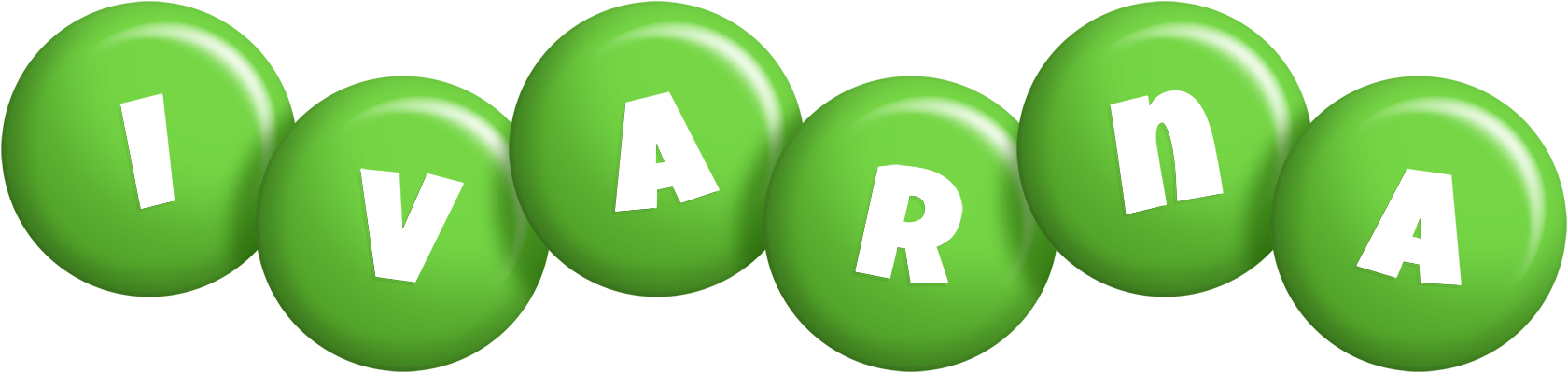 Ivarna candy-green logo