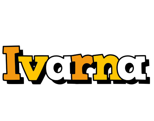 Ivarna cartoon logo