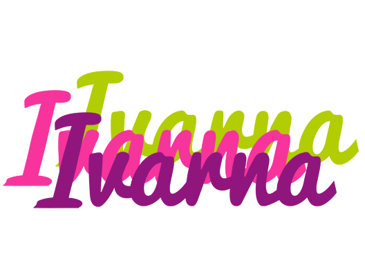 Ivarna flowers logo
