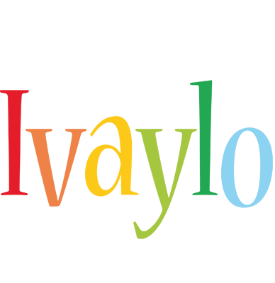 Ivaylo birthday logo
