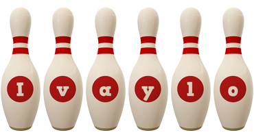 Ivaylo bowling-pin logo