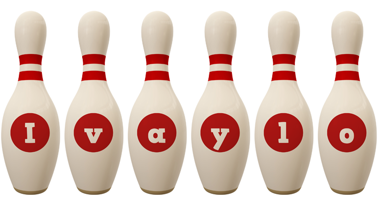 Ivaylo bowling-pin logo