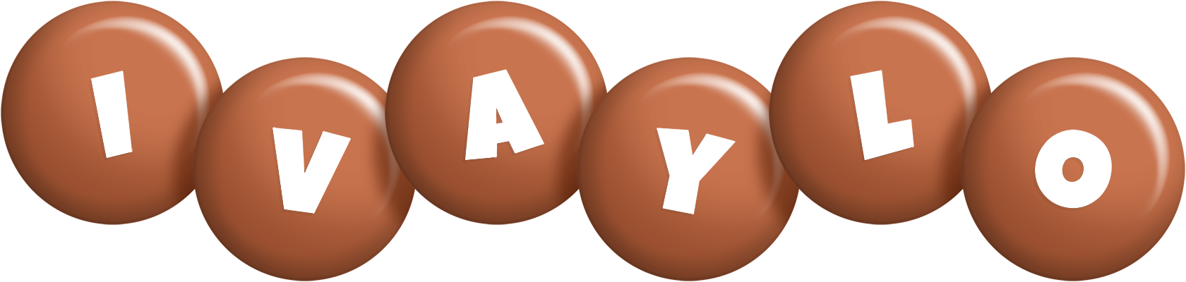 Ivaylo candy-brown logo