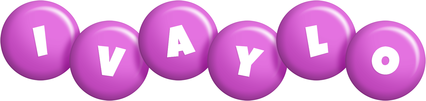 Ivaylo candy-purple logo