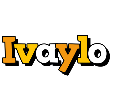 Ivaylo cartoon logo
