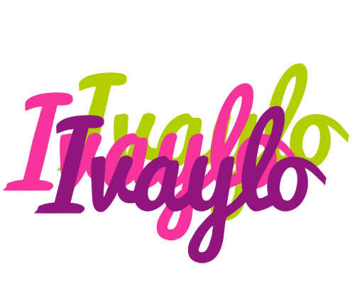 Ivaylo flowers logo