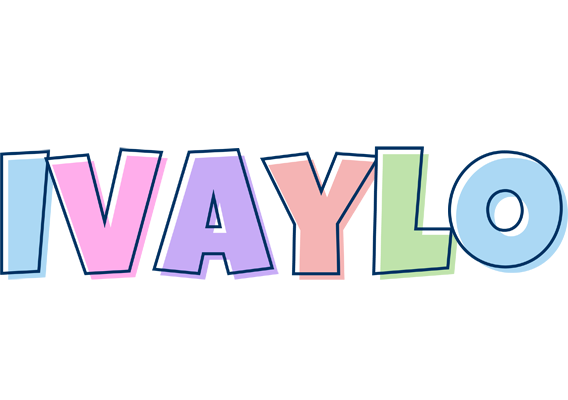 Ivaylo pastel logo