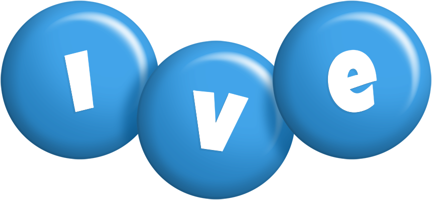Ive candy-blue logo