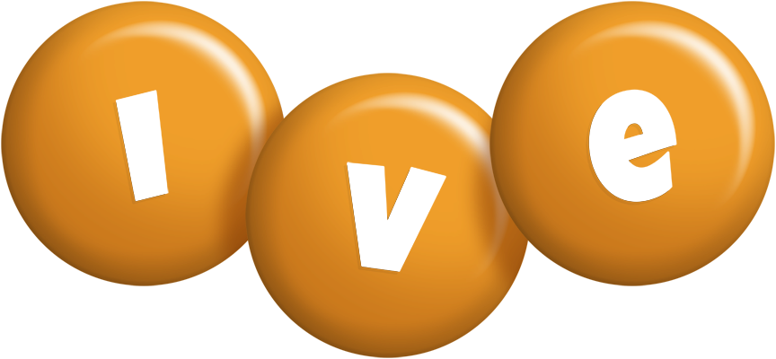 Ive candy-orange logo