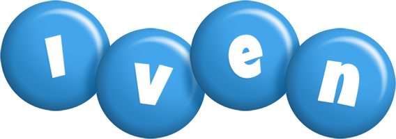 Iven candy-blue logo
