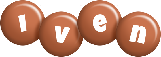 Iven candy-brown logo