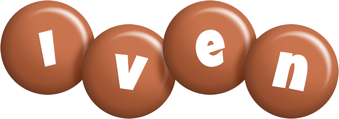 Iven candy-brown logo
