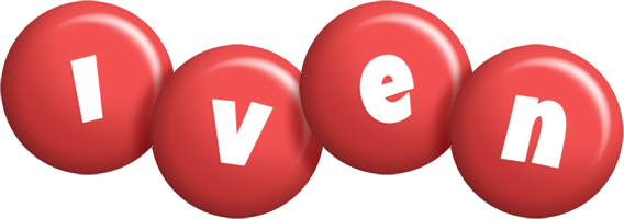 Iven candy-red logo