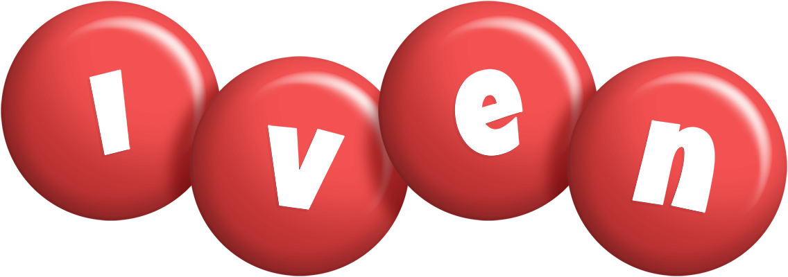 Iven candy-red logo