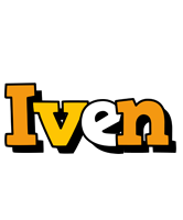 Iven cartoon logo