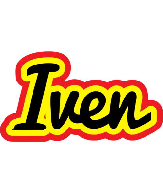 Iven flaming logo