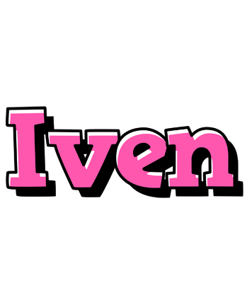 Iven girlish logo
