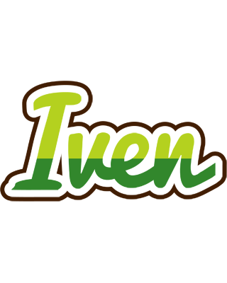 Iven golfing logo
