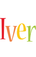 Iver birthday logo