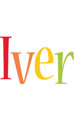 Iver birthday logo