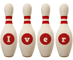 Iver bowling-pin logo