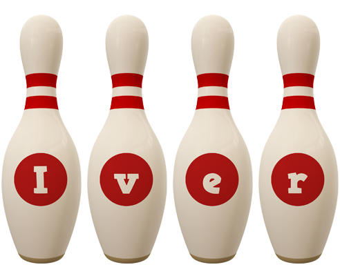 Iver bowling-pin logo