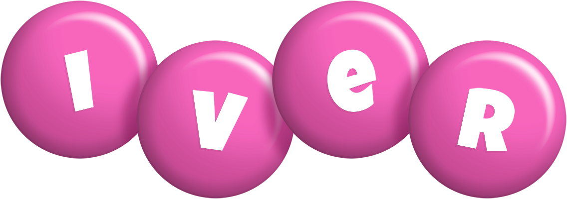 Iver candy-pink logo
