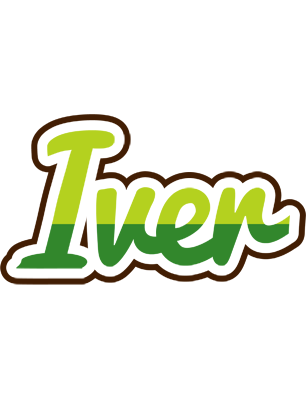 Iver golfing logo