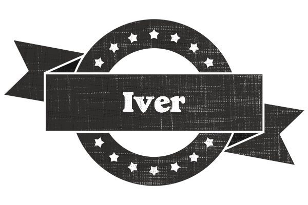 Iver grunge logo