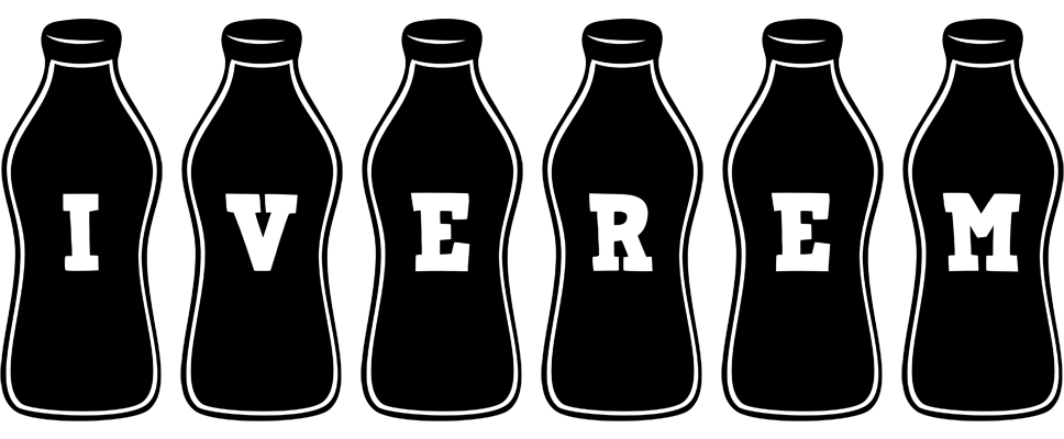 Iverem bottle logo