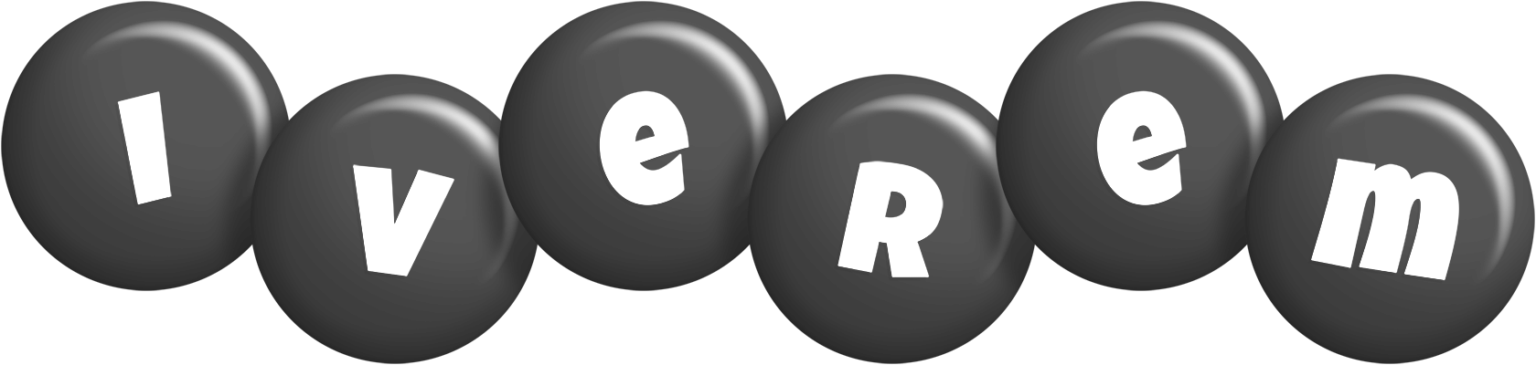 Iverem candy-black logo
