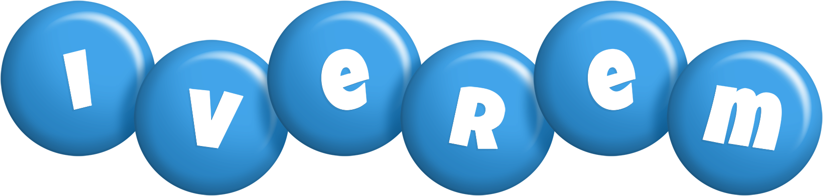 Iverem candy-blue logo