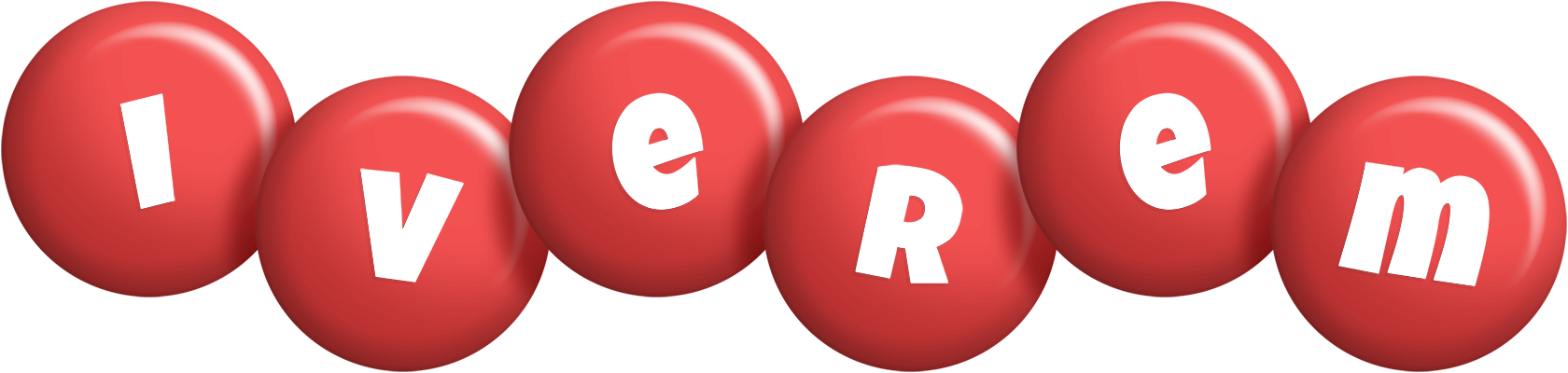 Iverem candy-red logo