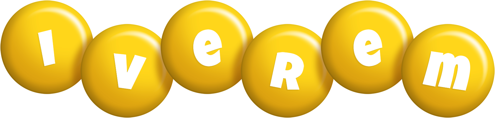 Iverem candy-yellow logo
