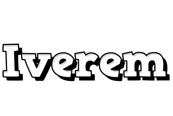 Iverem snowing logo