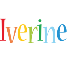 Iverine birthday logo