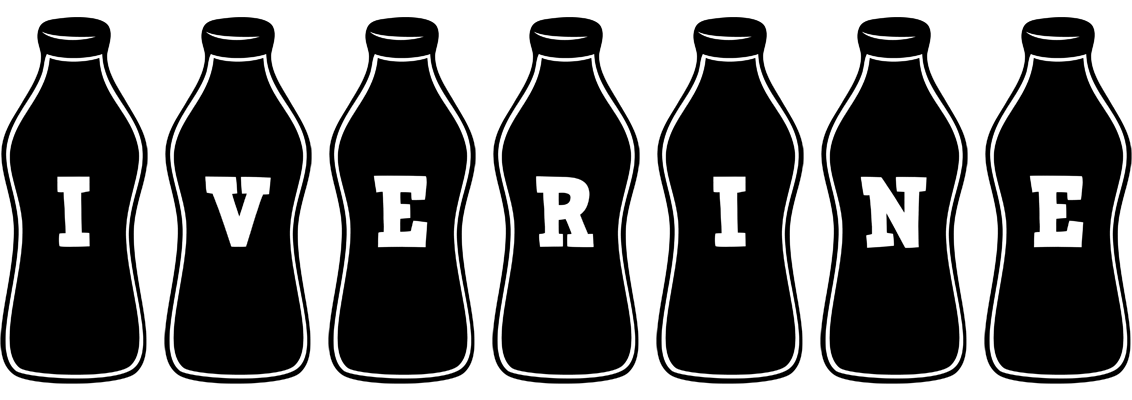 Iverine bottle logo