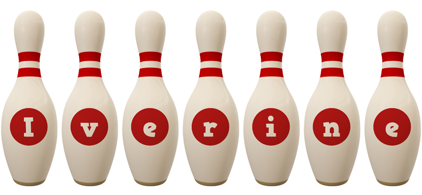Iverine bowling-pin logo
